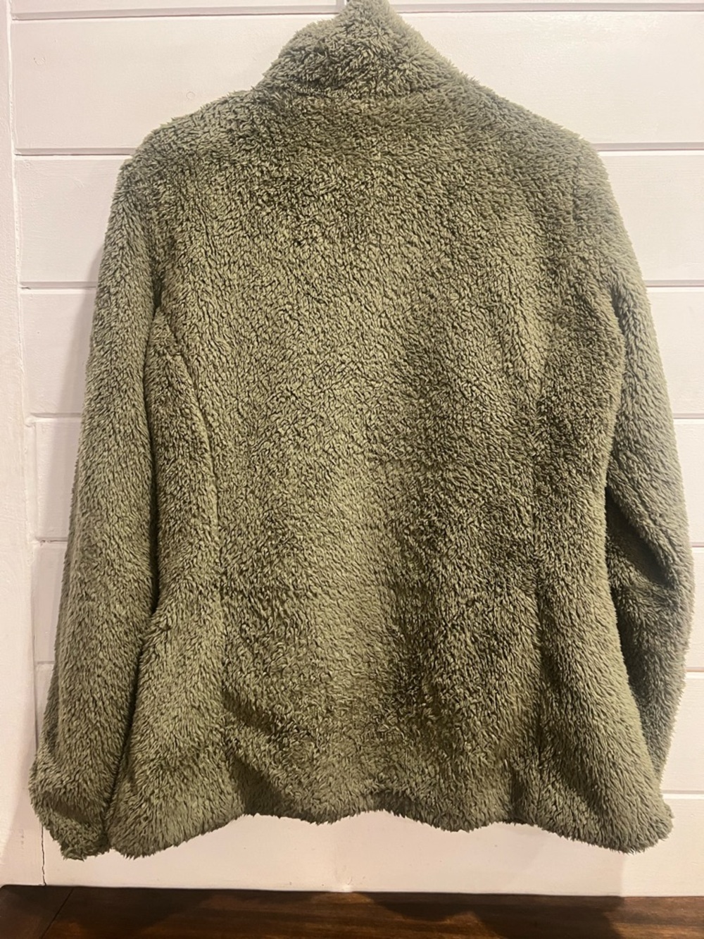 Patagonia Olive Green Women's Los Gatos Zipup Fleece Jacket WornWear - Picture 7 of 11